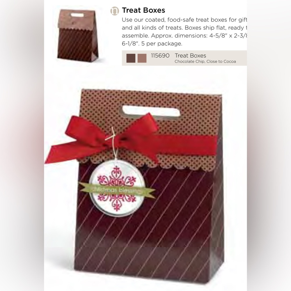 20 Stampin' Up! Treat gift craft Boxes